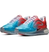 Nike Women's Air Max 720 Running Shoes, Pink/blue In Lava Glow/ Black/ Blue Fury