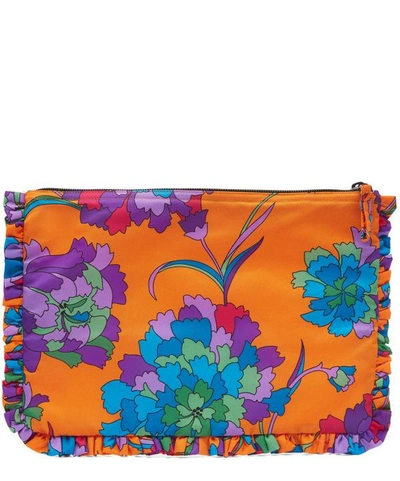 La Doublej Hand Pochette Bag In Dandelion Arancio