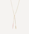 ATELIER VM 18CT GOLD CLOSE TO ME ROSE OPAL NECKLACE,000616760