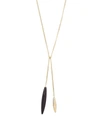 ATELIER VM GOLD CLOSE TO ME ONYX NECKLACE,5057865534985