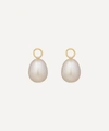 ANNOUSHKA 18CT GOLD BAROQUE PEARL EARRING DROPS,000617608
