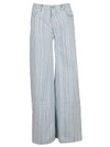 OFF-WHITE WIDE LEG JEANS,10849908