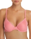 On Gossamer Underwire Convertible T-shirt Bra In Rose Bloom