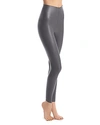 Commando Perfect Control Faux Leather Leggings In Graphite
