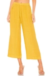 VELVET BY GRAHAM & SPENCER VELVET BY GRAHAM & SPENCER LOLA PANT IN MUSTARD.,VELVET-WP161