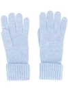 N•PEAL RIBBED KNIT GLOVES
