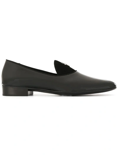 Giuseppe Zanotti G-flash Loafers In Black