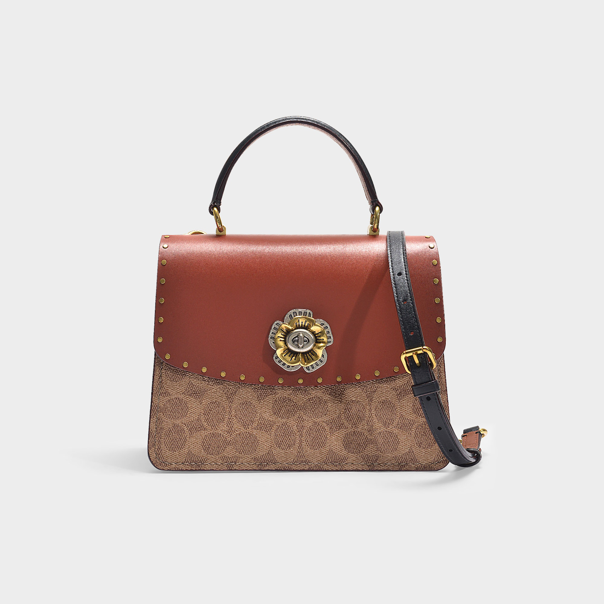 coach parker top handle