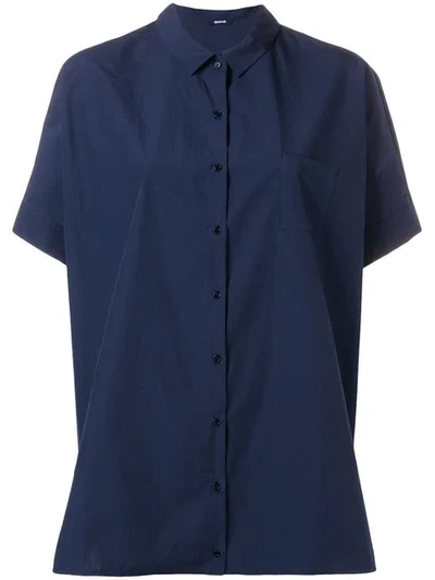 Apuntob Boxy Fit Shirt - 蓝色 In Blue