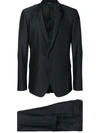 Dolce & Gabbana Dolce E Gabbana Men Martini Wool And Silk Suit In Black