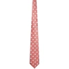 Comme Des Garçons Homme Deux Comme Des Garcons Homme Deux Pink Silk Polka Dot Tie In 3 Pnk/wht