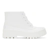 GIVENCHY GIVENCHY WHITE JELLY GLASTON RAIN BOOTS