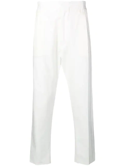 Ann Demeulemeester Slim-fit Tailored Trousers - 白色 In White