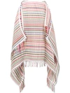 JW ANDERSON STRIPED SCARF SKIRT