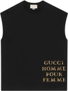 GUCCI OVERSIZE T-SHIRT WITH PATCH