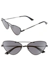 MCQ BY ALEXANDER MCQUEEN 59MM CAT EYE SUNGLASSES,MQ0204S001