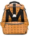 MCM LOGO TEXTURED BACKPACK