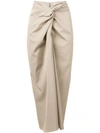 MAX MARA TWISTED FRONT SKIRT