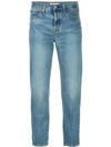 Levi's Wedgie Icon Fit Jeans In Light Wash-blues In Blue