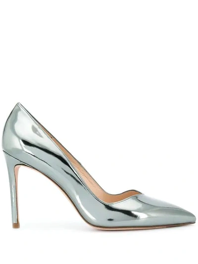 Stuart Weitzman Anny Pumps In Grey