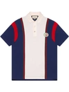 GUCCI POLO WITH INTERLOCKING G PATCH