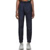 GIVENCHY GIVENCHY NAVY SATIN JOGGER LOUNGE trousers