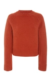 VINCE SHRUNKEN INTARSIA-KNIT CASHMERE jumper,V6136-78261