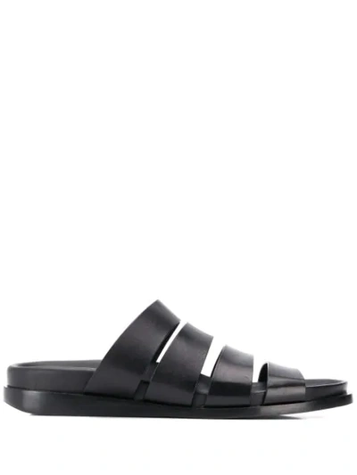 Ann Demeulemeester Multi Strap Sandals - 黑色 In Black