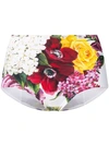 DOLCE & GABBANA FLORAL BIKINI BOTTOM