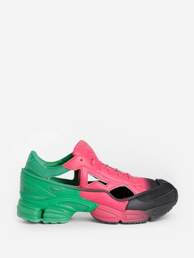 Raf Simons + Adidas Originals Replicant Ozweego Sneakers In Pink