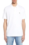 LACOSTE JERSEY INTERLOCK REGULAR FIT POLO,DH2050