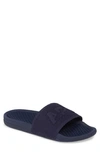 Apl Athletic Propulsion Labs Big Logo Techloom Knit Sport Slide In Navy