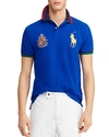 POLO RALPH LAUREN CUSTOM SLIM FIT MESH POLO,710740868003