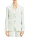 Theory Classic Tailored Blazer In Mint Cream