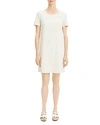 THEORY PANELED MINI SHIFT DRESS,J0203608