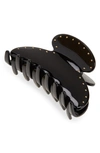 FRANCE LUXE STUDDED COUTURE JAW CLIP,10592