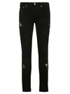 GIVENCHY DESTROYED SKINNY JEANS,10851475