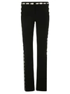 MOSCHINO CONTRAST PRINT TROUSERS,10851430