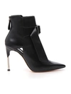 ALEXANDER MCQUEEN ALEXANDER MCQUEEN FRONT BUCKLE ANKLE BOOTS