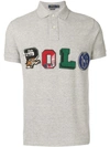POLO RALPH LAUREN PATCH LOGO EMBROIDERED T-SHIRT