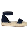 SPLENDID JENSEN SUEDE FLAT ESPADRILLES,0400010375031