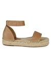 SPLENDID Jensen Leather Flat Espadrilles