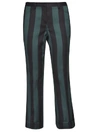 N°21 STRIPED CROPPED TROUSERS,10851737