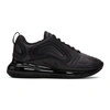 Nike Women's Air Max 720 Running Shoes, Black - Size 10.0 In 003 Black