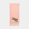 KENZO KENZO | Jumping Tiger Stole in Pink Wool