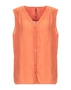 MANILA GRACE Solid color shirts & blouses,38708825QS 4