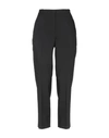 Jil Sander Pure Cotton Chinos Pants With Concealed Closure In Black