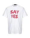 Dsquared2 T-shirts In White