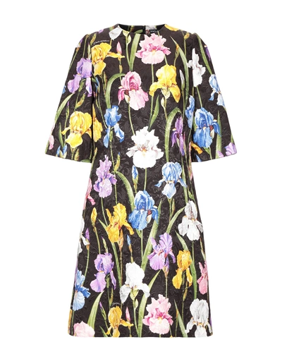 DOLCE & GABBANA DOLCE & GABBANA WOMAN MINI DRESS BLACK SIZE 0 COTTON, VISCOSE, SILK,34941809KQ 6