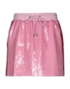 Alberta Ferretti Sequin Mini Skirt In Pink